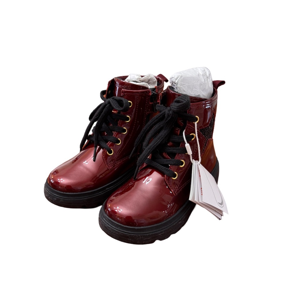 Geox Kiddartah Leather Bootie
